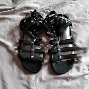 Black sandals